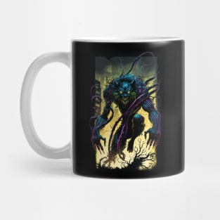 Displacer Beast D&D Monster Graffiti Mug